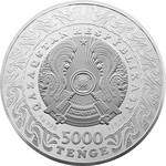 JETI QAZYNA Жети Казына монета из серебра 777,5 грамм номинал 5000 тен