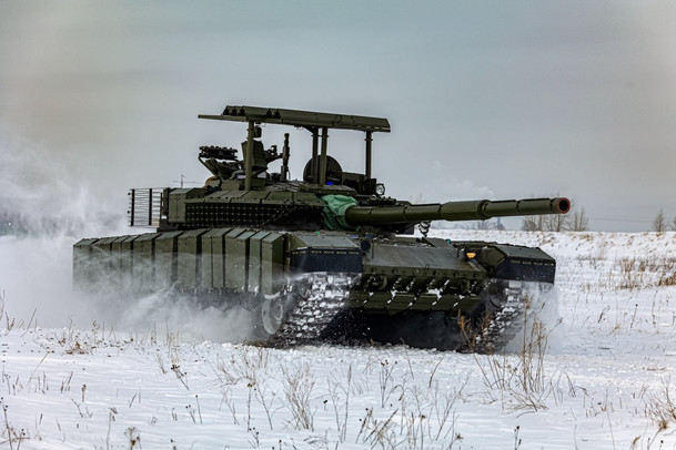 Модернизированный танк Т-80БВМ