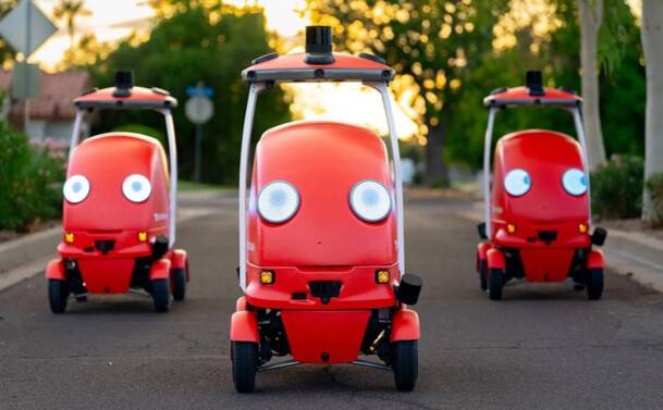 Американский сервис доставки еды DoorDash показал робота-доставщика Do Американский сервис доставки еды DoorDash показал робота-доставщика Do