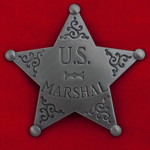 Звезда Маршала США - Пятиконечная - Серебро муляж купить