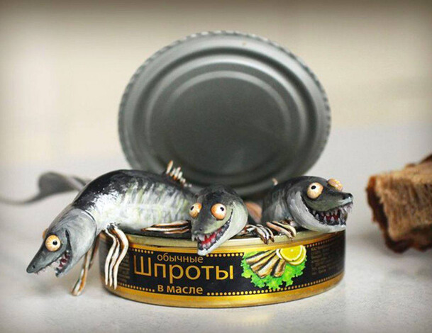 Обычные Шпроты в масле Обычные Шпроты в масле