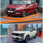 Lada Iskra и Azimut Lada Iskra и Azimut