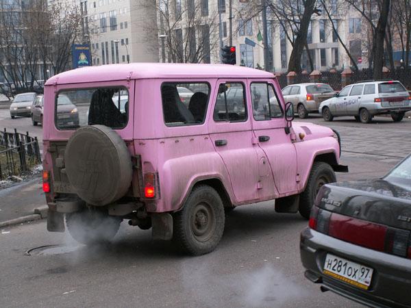 Розовый Уаз