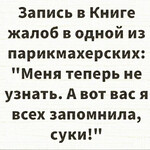 Запись в книге жалоб