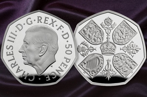 Новые монеты Британии