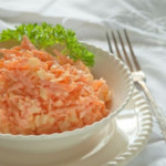 Острый морковно-сырный салат