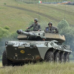 Итальянский колесный танк B1 Centauro со 105-мм орудием