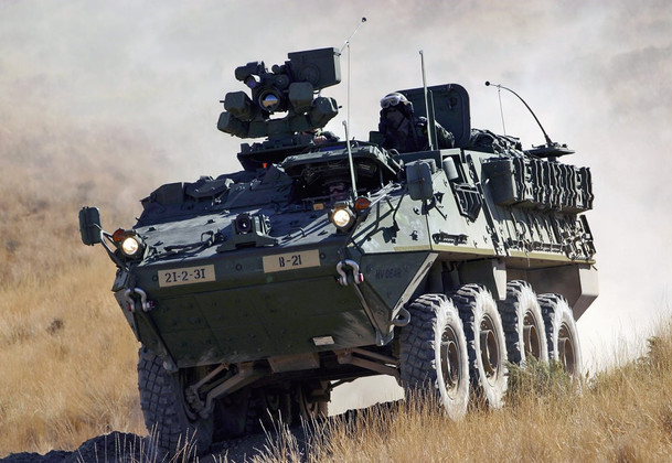 Американский колесный бронетранспортер Stryker (8x8)