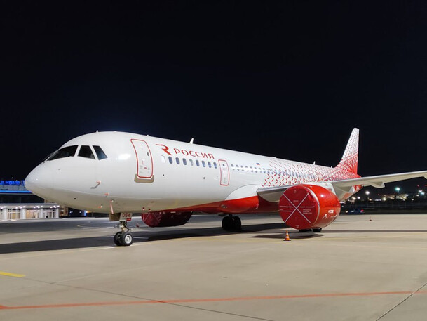 Первый МС-21 получил окраску Первый МС-21 получил окраску