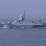 Временно вошедшие в состав Каспийской флотилии малые ракетные корабли