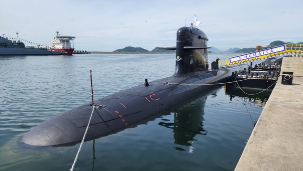 Большая дизель-электрическая подводная лодка S 41 Humaitá Бразилия