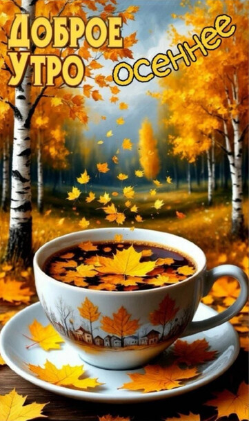 Доброе утро осеннее